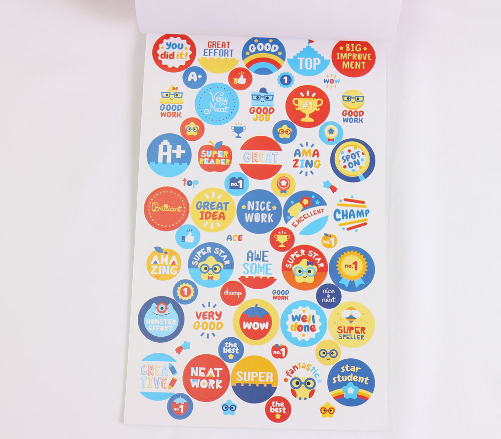 英文奖励评语贴纸(315 stickers)