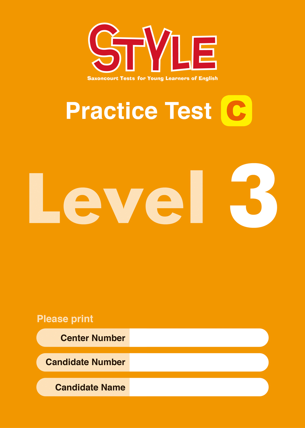 STYLE Practice Test C Level 3iCj(QR CODE)