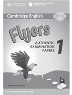 Cambridge English Flyers 1 Answer Booklet for Revised Exam from 2018