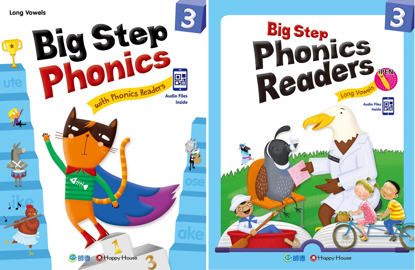 師德網路商城-Big Step Phonics With Phonics Readers 3(課本+練習本+線上資源)+Big Step ...