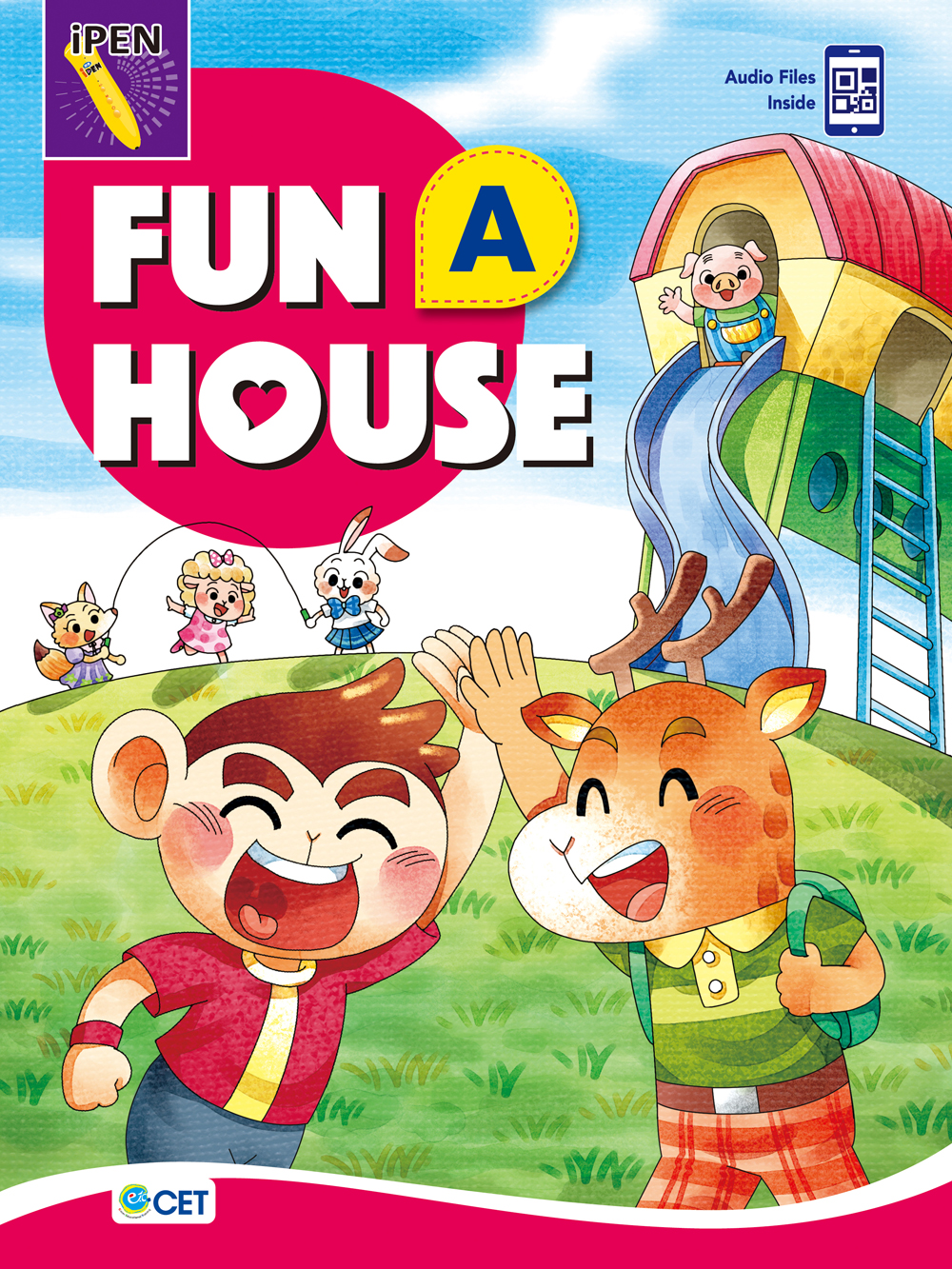 Fun House A Student Book (附全書音檔 QR CODE) (支援iPEN點讀筆)