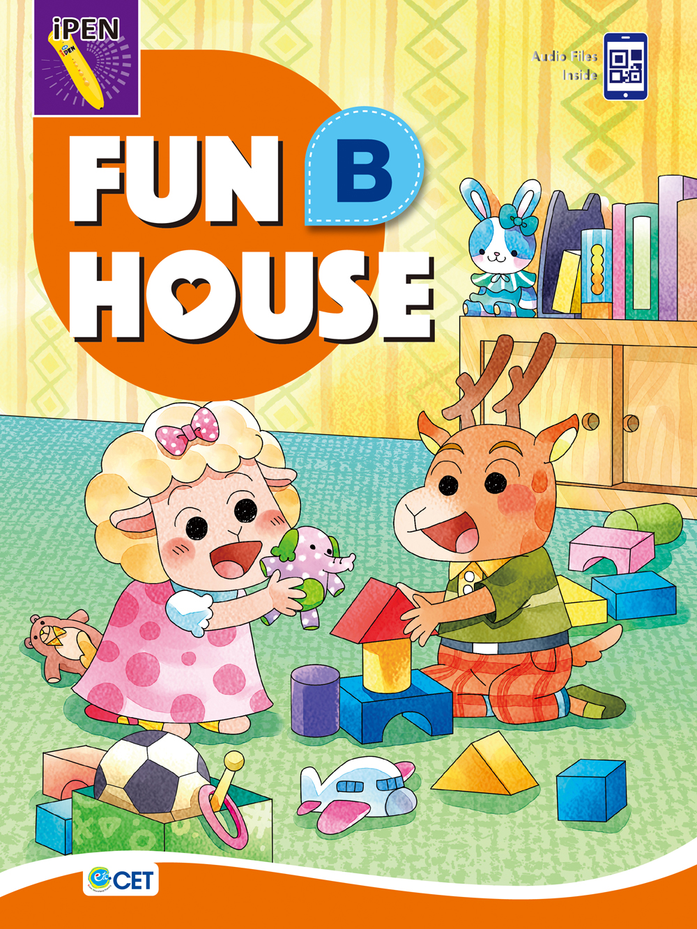 Fun House B Student Book (附全書音檔 QR CODE) (支援iPEN點讀筆)