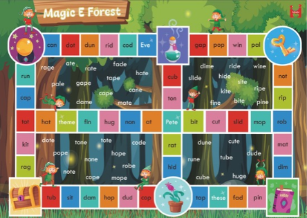 Magic E魔法森林桌遊組