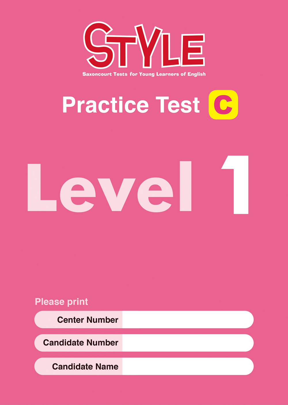 STYLE  Practice Test C Level 1【C版】(附QR CODE音檔)