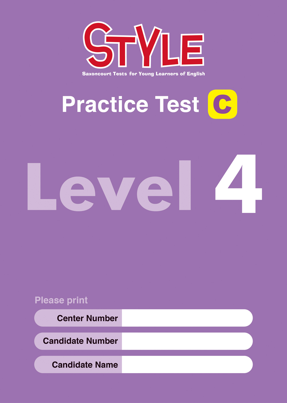 STYLE  Practice Test C Level 4【C版】(附QR CODE音檔)
