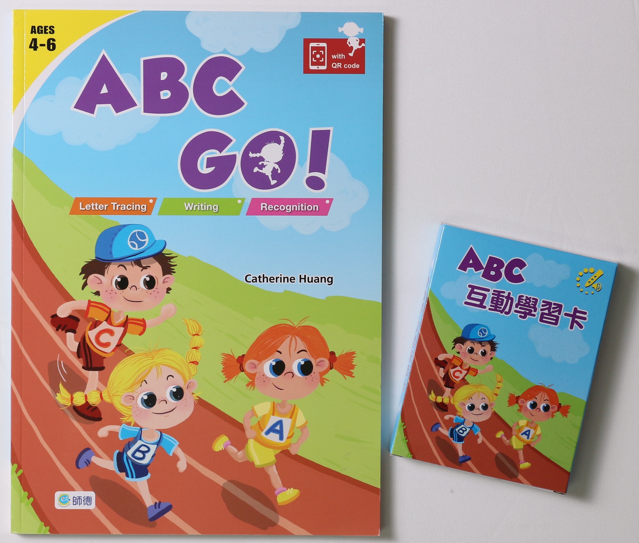 ABC���ʾǲߥd (�t26�i�^��r���d�P�P10�i�Ʀr)+ABC GO!