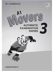 Cambridge English Movers 3 (A1) Answer Booklet for Revised Exam from 2018