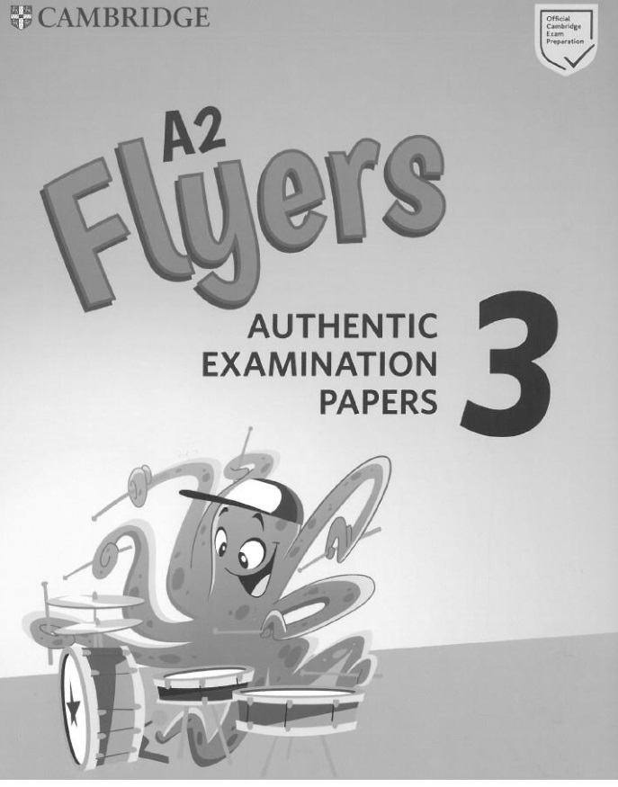 Cambridge English Flyers 3 (A2) Answer Booklet for Revised Exam from 2018 
