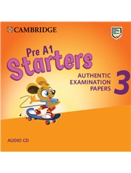 Cambridge English Starters 3 (Pre A1) Audio CD for Revised Exam from 2018 