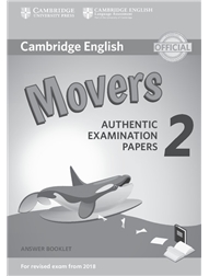 Cambridge English Movers 2 for Revised Exam from 2018 Answer Booklet